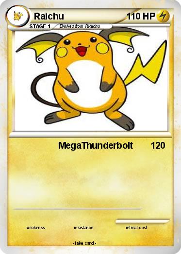 Pokemon Raichu