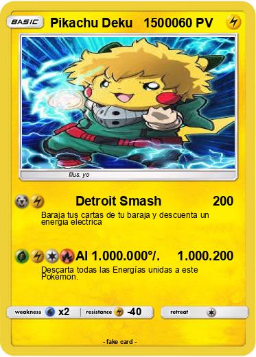 Pokemon Pikachu Deku   15000