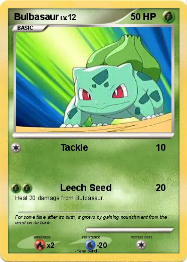 Pokemon Bulbasaur