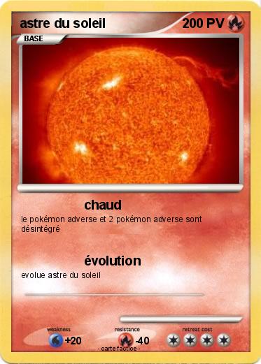 Pokemon astre du soleil