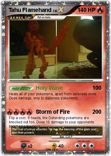 Pokemon Tahu Flamehand