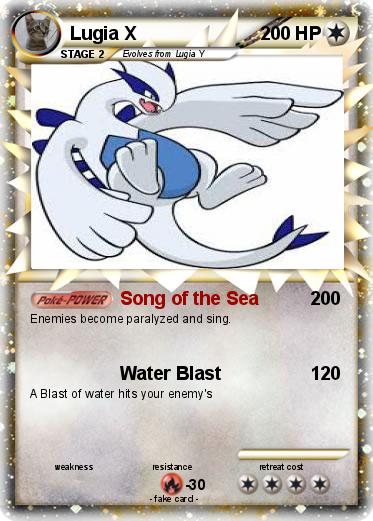 Pokemon Lugia X
