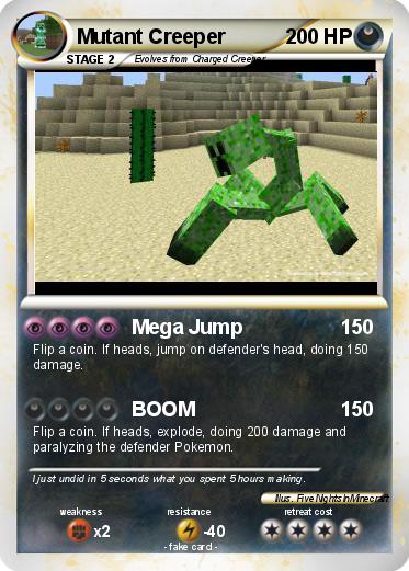Pokemon Mutant Creeper
