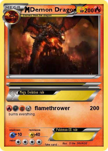 Pokemon Demon Dragon