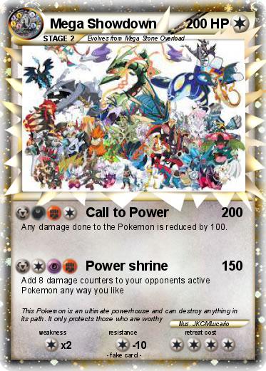 Pokemon Mega Showdown