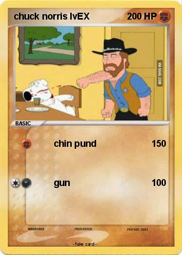 Pokemon chuck norris lvEX