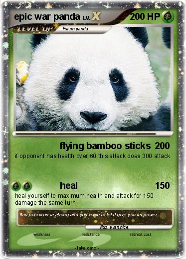 Pokemon epic war panda