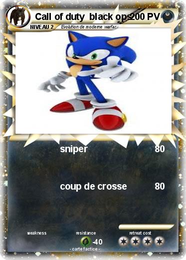 Pokemon Call of duty  black ops