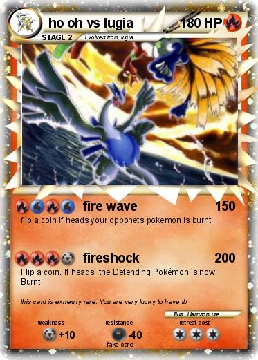 Pokemon ho oh vs lugia