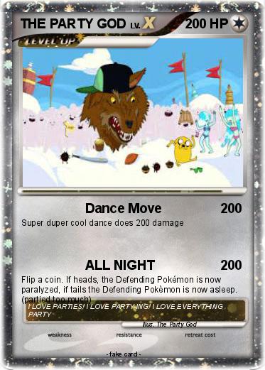 Pokemon THE PARTY GOD