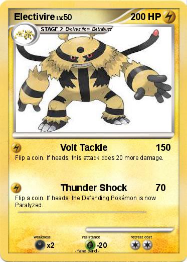 Pokemon Electivire