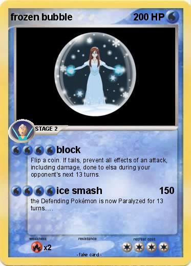 Pokemon frozen bubble