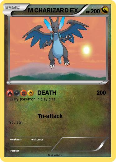 Pokemon M CHARIZARD EX