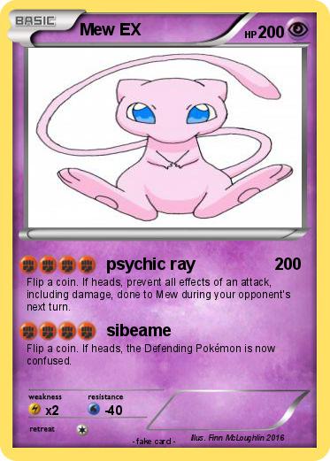 Pokemon Mew EX