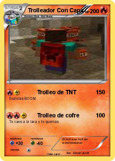 Pokemon Trolleador Con Capa