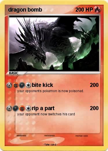 Pokemon dragon bomb