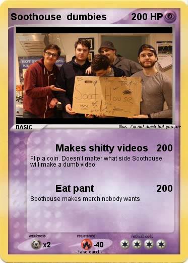 Pokemon Soothouse  dumbies