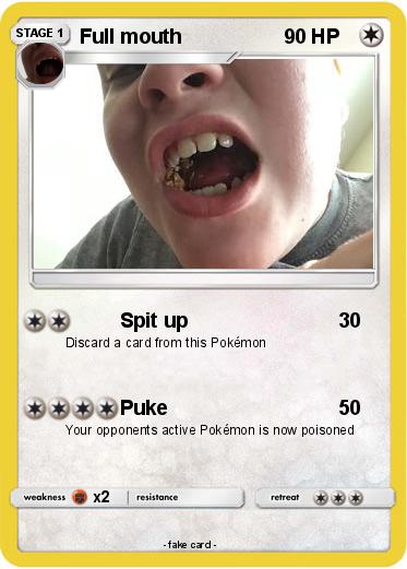 Pokemon Full mouth