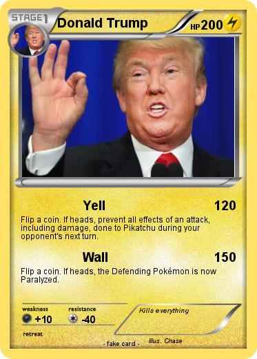 Pokemon Donald Trump