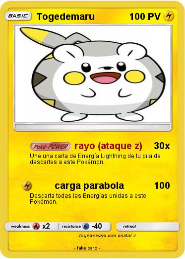 Pokemon Togedemaru