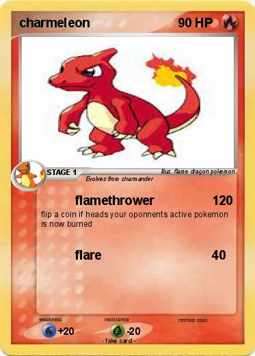 Pokemon charmeleon