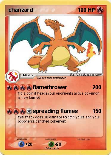 Pokemon charizard