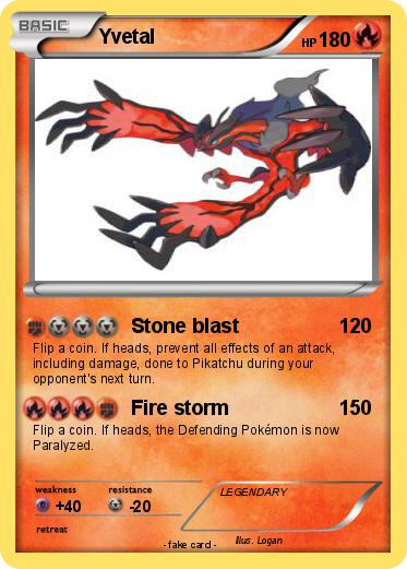 Pokemon Yvetal