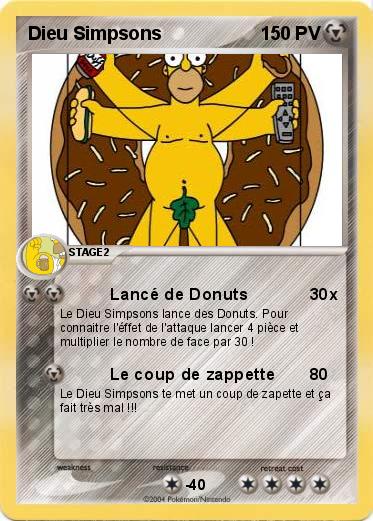Pokemon Dieu Simpsons