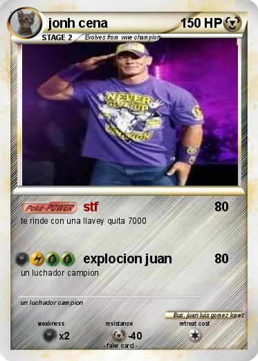 Pokemon jonh cena