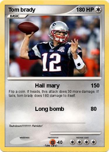 Pokemon Tom brady