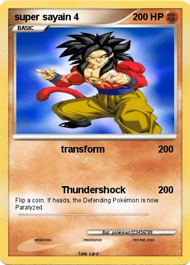 Pokemon super sayain 4