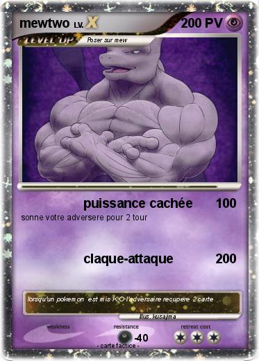 Pokemon mewtwo
