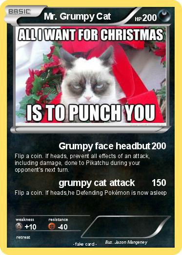 Pokemon Mr. Grumpy Cat
