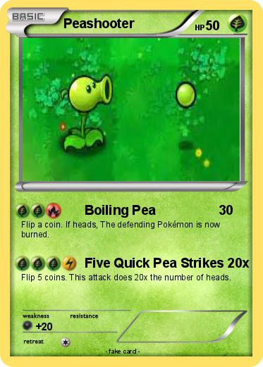 Pokemon Peashooter