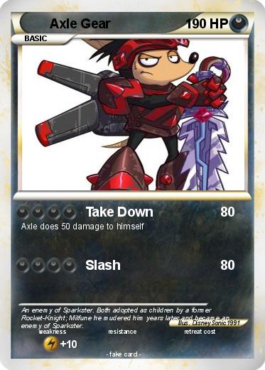 Pokemon Axle Gear