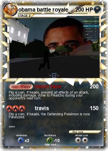 Pokemon obama battle royale