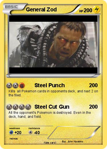Pokemon General Zod