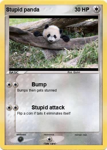 Pokemon Stupid panda