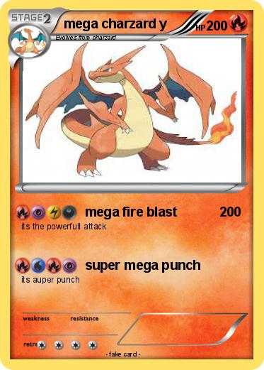 Pokemon mega charzard y