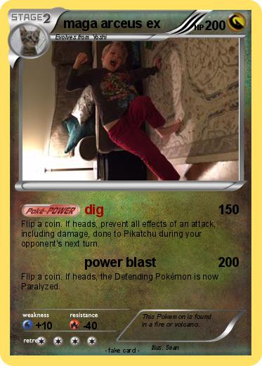 Pokemon maga arceus ex
