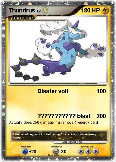 Pokemon Thundrus