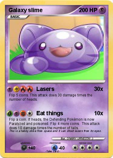 Pokemon Galaxy slime