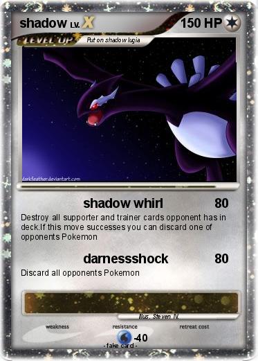 Pokemon shadow