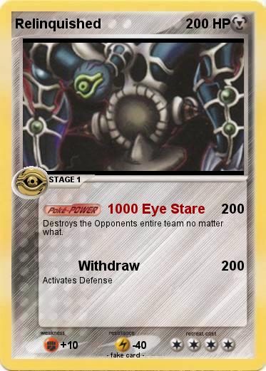 Pokemon Relinquished