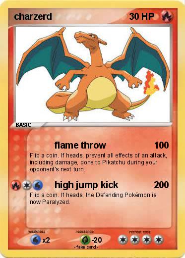 Pokemon charzerd