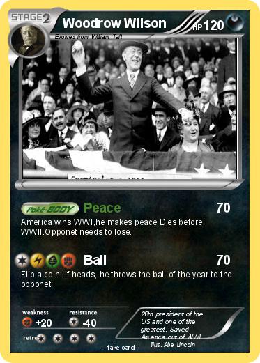 Pokemon Woodrow Wilson