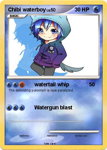 Pokemon Chibi waterboy