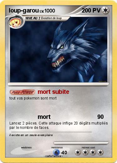 Pokemon loup-garou