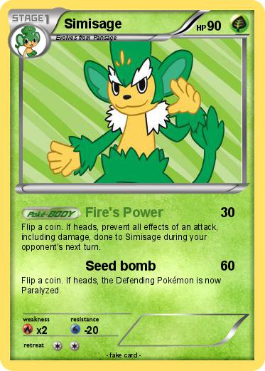 Pokemon Simisage