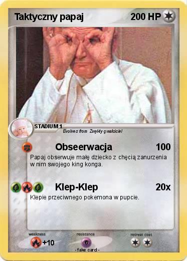 Pokemon Taktyczny papaj